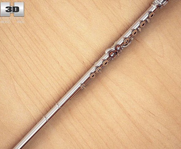 Flute 3D Model