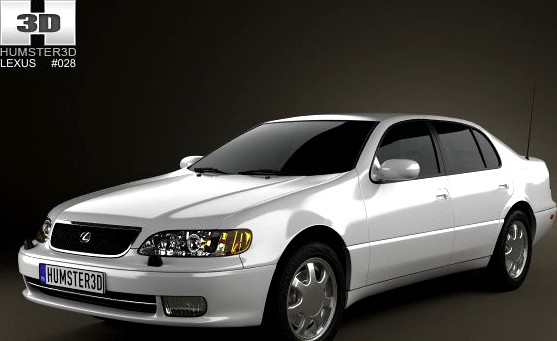 Lexus GS S140 1996 3D Model