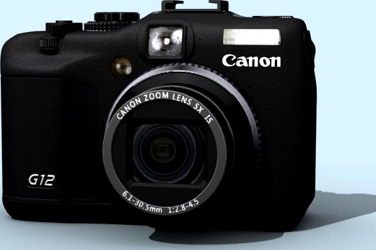 Canon PowerShot G12 3D Model