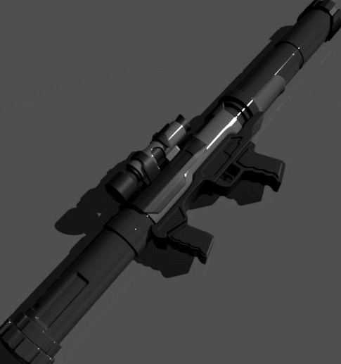 Rocket laucher 3D Model