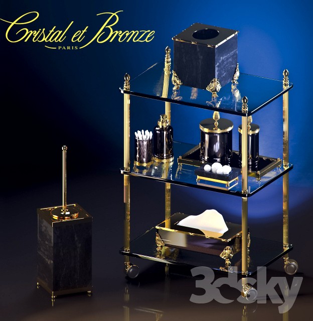 Cristal Et Bronze - Prestige - Cisele Obsidienne
