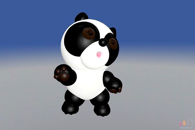 Cute Panda   Printable Model