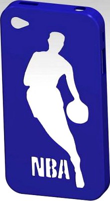 IPhone 4 NBA case 3D Model