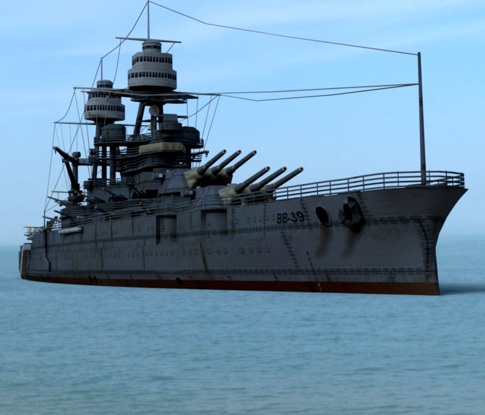 USS Arizona for DAZ Studio