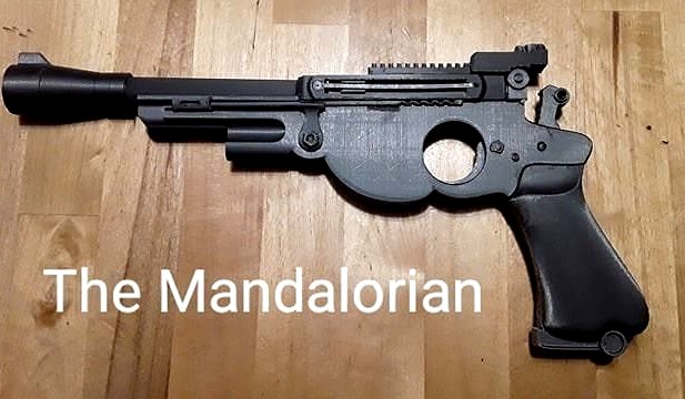 The Mandalorian Blaster Sidearm | 3D