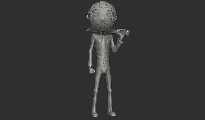 Jason from Friday the 13th | 3D