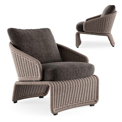 MINOTTI HALLEY outdoor armchair