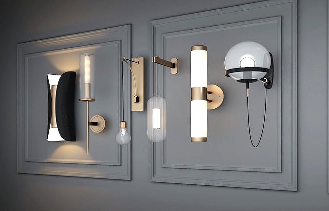 Modern wall light