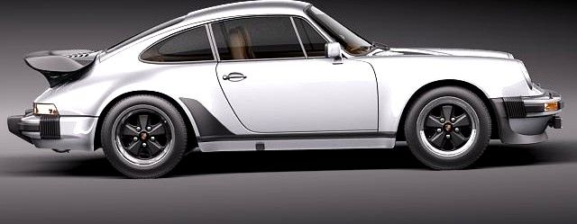 Porsche 911 930 Turbo 1975 3D Model