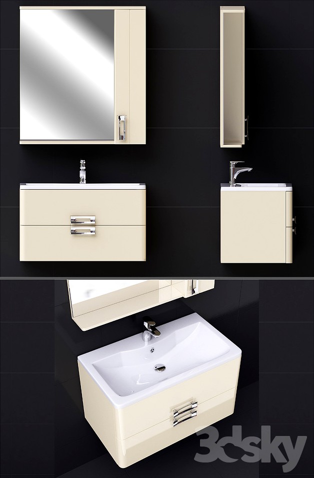 Bathroom furniture Pallada 80