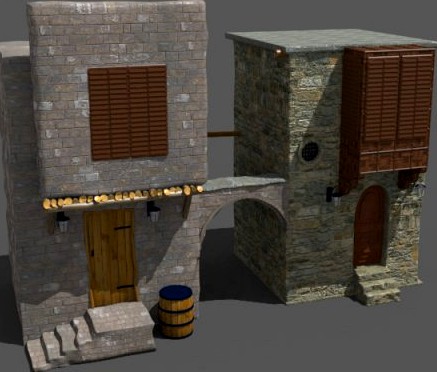 Old arab house2 3D Model