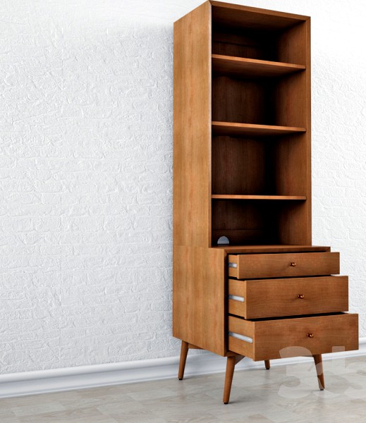Mid-Century Bookcases - Acorn 3 drafts