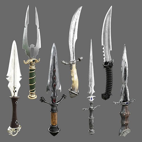 Set of Graceful Blades