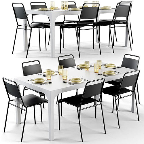Cb2 Aqua Virgio Dining Table