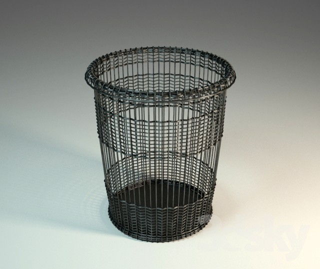 Waste paper basket