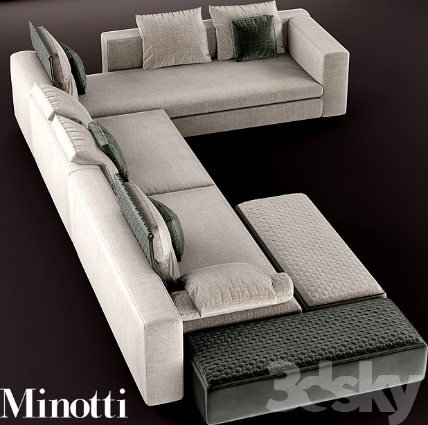 Sofa Yang Modular Sofa Minotti