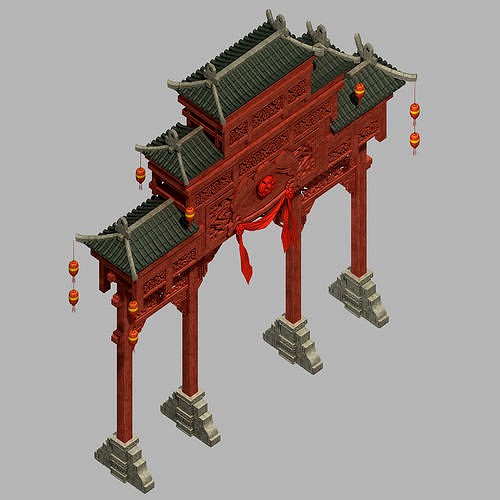 Game Beijing City Architecture - Archway