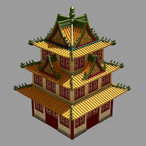 Game Ancient Chinese Architecture - Tower 32