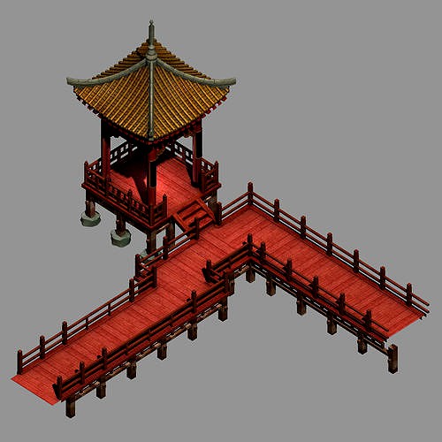 Game Lake - Wooden Corridor - Pavilion