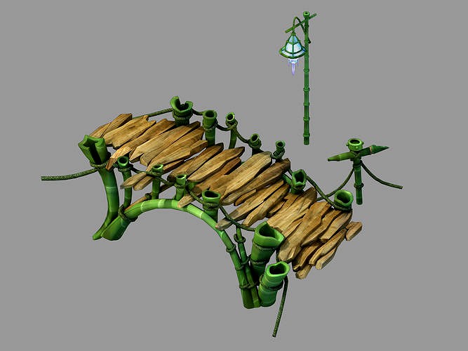 Game Forget the forest - Bamboo Bridge 23