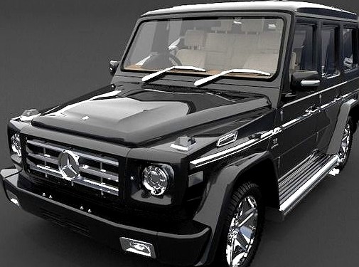 Mercedes Benz G55 AMG Black