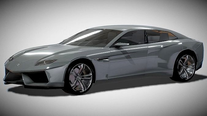 Lamborghini Estoque Concept Car 3D Model