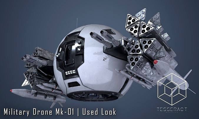 Military Drone Mk1 Used Look