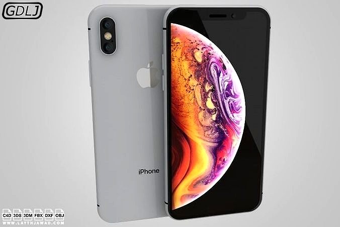 Apple Iphone XS Silver - White