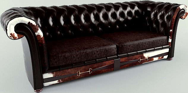 Leather sofa Feleti