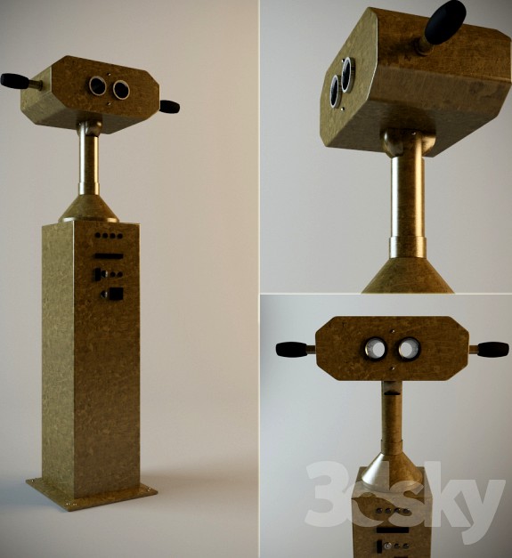 Observation binoculars