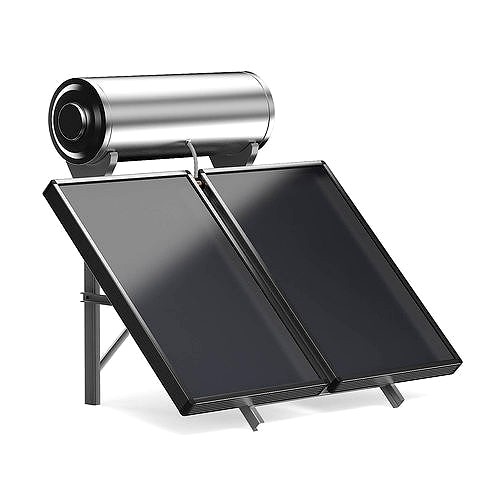 Solar Heating Panel 3D Model