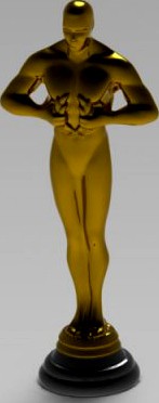 Oscar 3d model multi format 3D Model