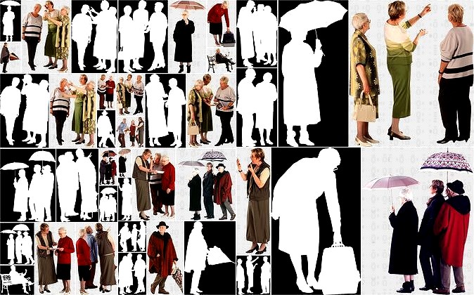 2D People 20 PNG Pack