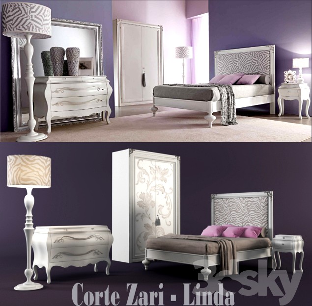 Set in the bedroom Corte-Zari