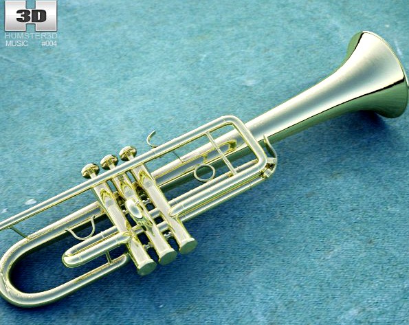 Trumpet 3D Model