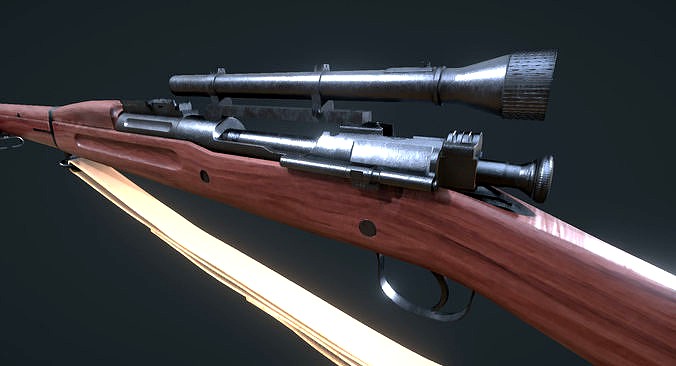 WW2 Springfield M1903 Sniper with Attachments