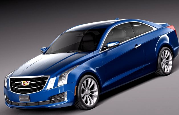 Cadillac ATS Coupe 2015 3D Model