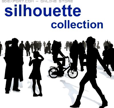 Silhouette collection 3D Model