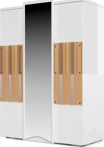 TATOO cabinet with mirrored door