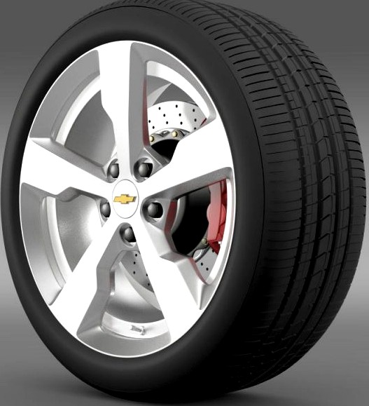 Chevrolet Volt wheel 3D Model