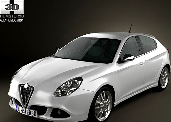 Alfa Romeo Giulietta 2011 3D Model