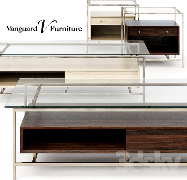 Brody Lamp Table, Clifford Cocktail Table