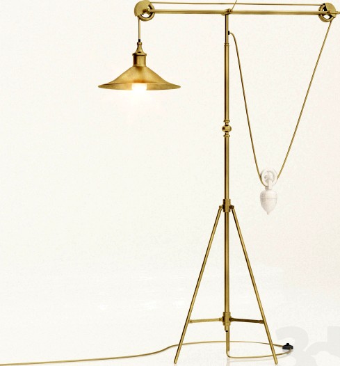 counter balance floor lamp