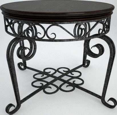 forged table