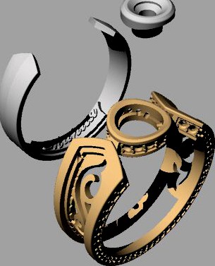 Ring Mariya 3D Model