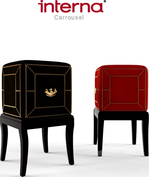 interna Carrousel stool