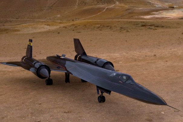 SR71 Spyplane 3D Model