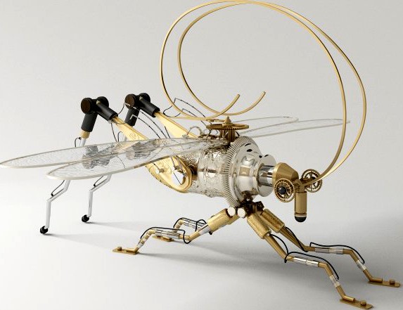 Grasshopper spybot 3D Model