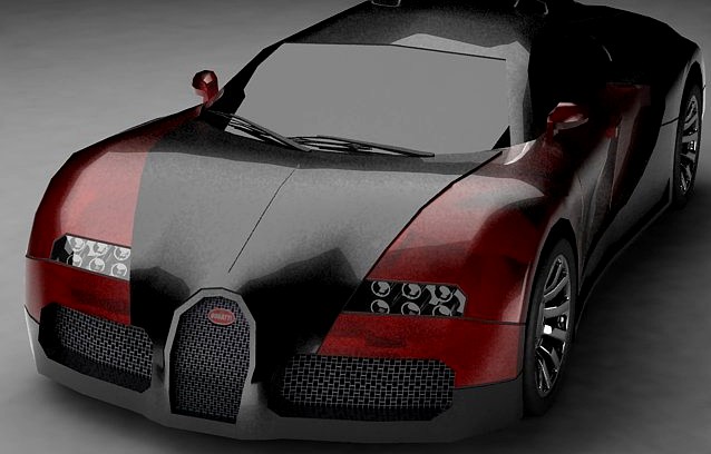 Buggati 3D Model