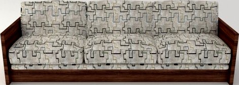 Modern Pattern Sofa 3D Model